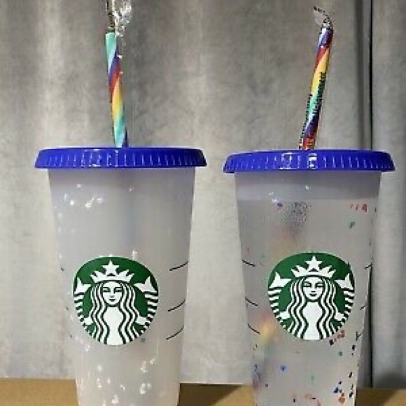 Starbucks confetti cold cup - Picture 2 of 2